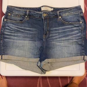 Torrid denim shorts